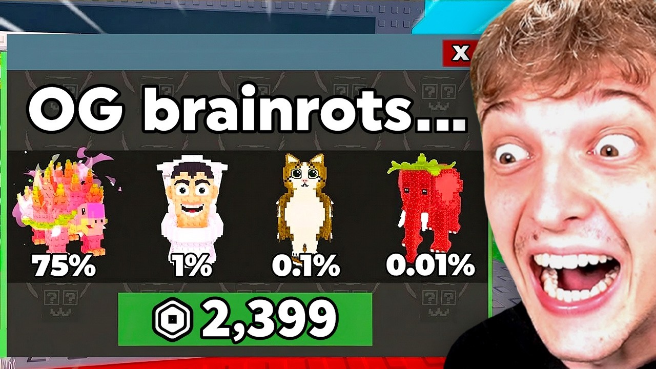 Steal A Brainrot, aber LUCKY BLÖCKE haben OG BRAINROTS...
