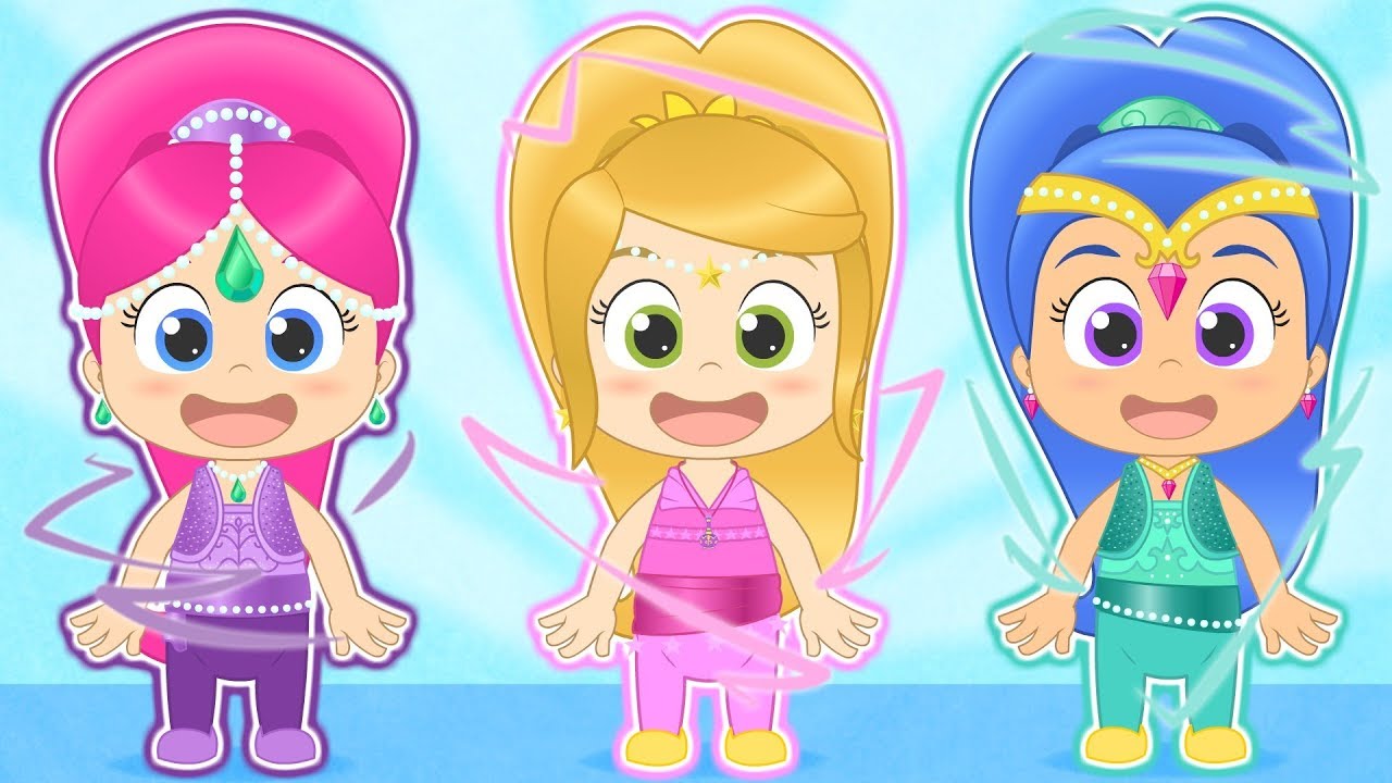 Head, Shoulders, Knees and Toes with Teenie Genies 🙆🏻 Educational songs | Nursery Rhymes for kids