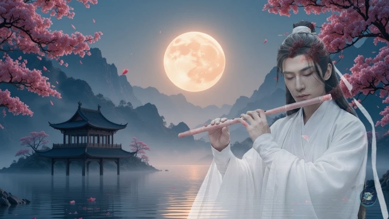 When Silence Speaks 🌿 Melancholic Bamboo Flute & Guzheng Music for Inner Peace & Stress Relief