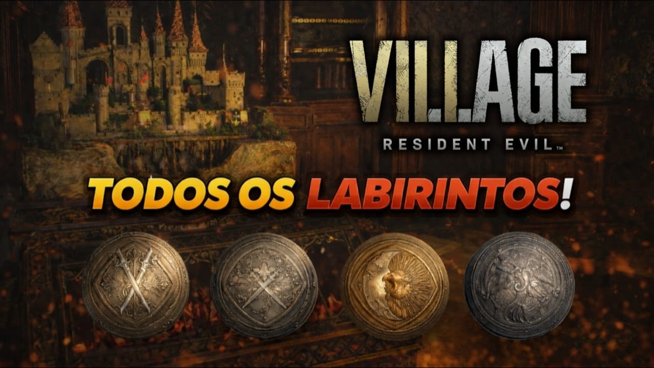 Resident Evil Village - Todos os Labirintos