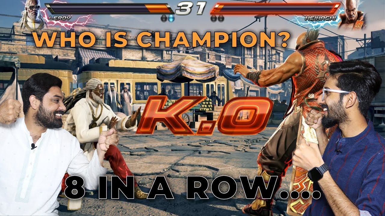 Guess Who is Champion? Heihachi VS Leroy | Takken 7 | Game 2 | Funkariyaan