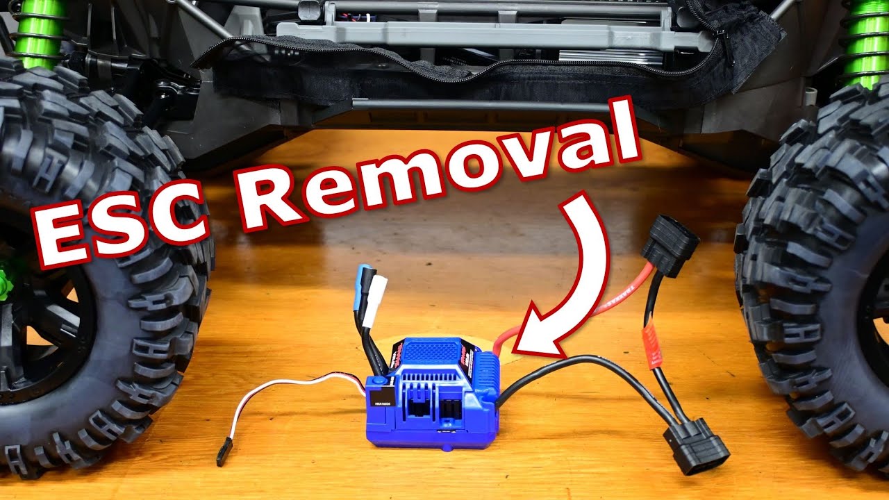 Update On My Traxxas Xmaxx and How To Remove An ESC