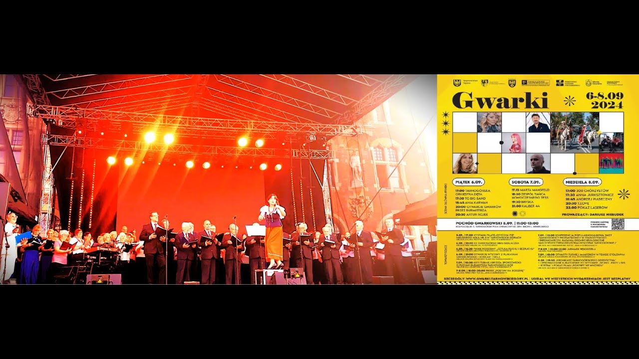 08.09.2024 KONCERT - Takie ładne oczy - 300 Chórzystów, Gwarki - Dni Tarnowskich Gór