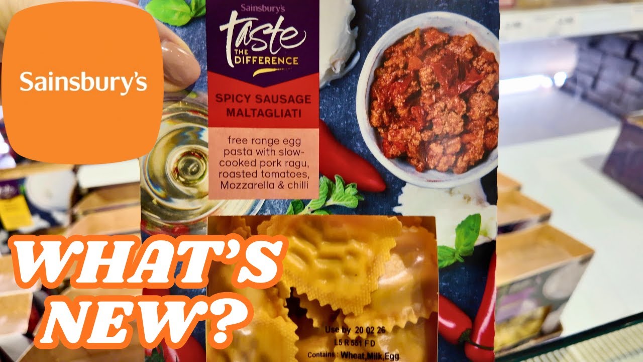 What's New in SAINSBURY'S - NEW Grocery Arrivals - January 2026
