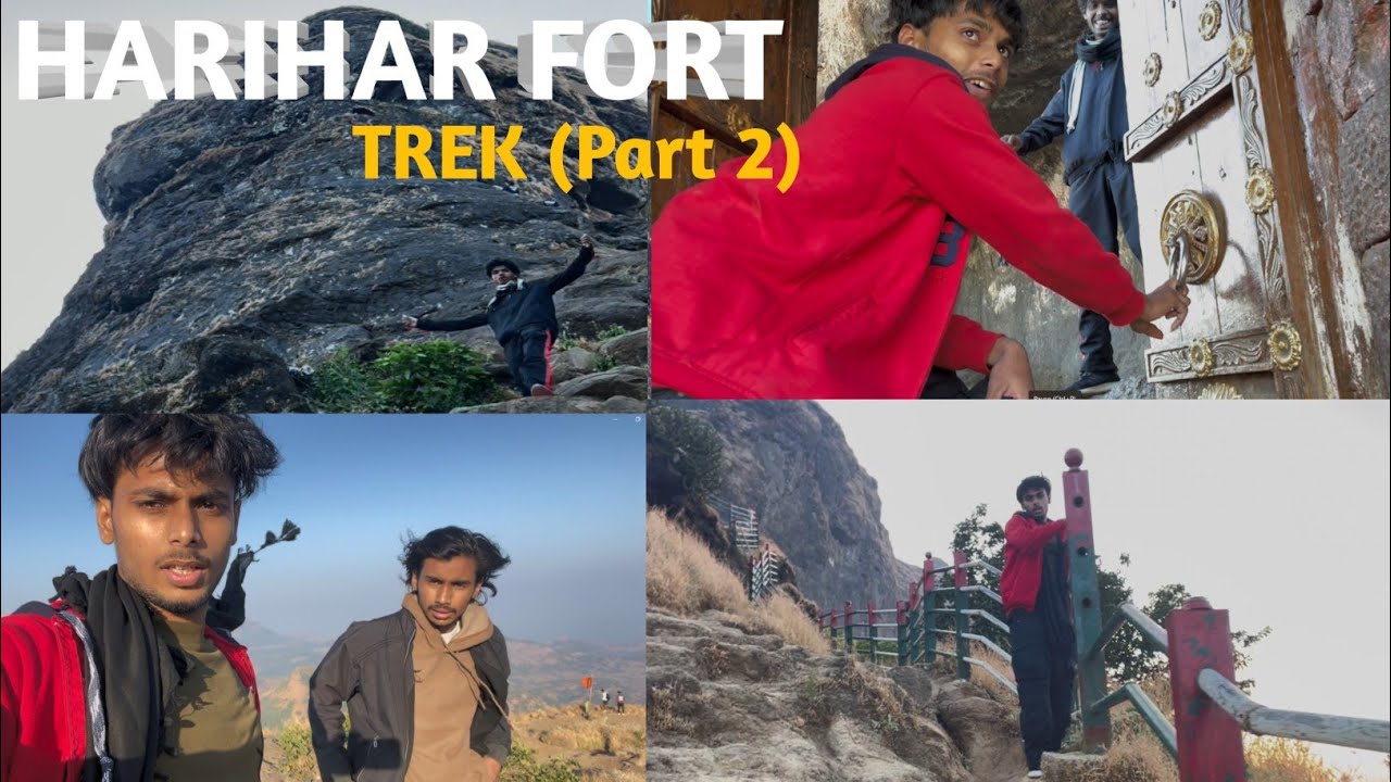 Harihar Fort | Most Dangerous Trek In India😱 | Harihar Fort Nashik Maharashtra vlog 