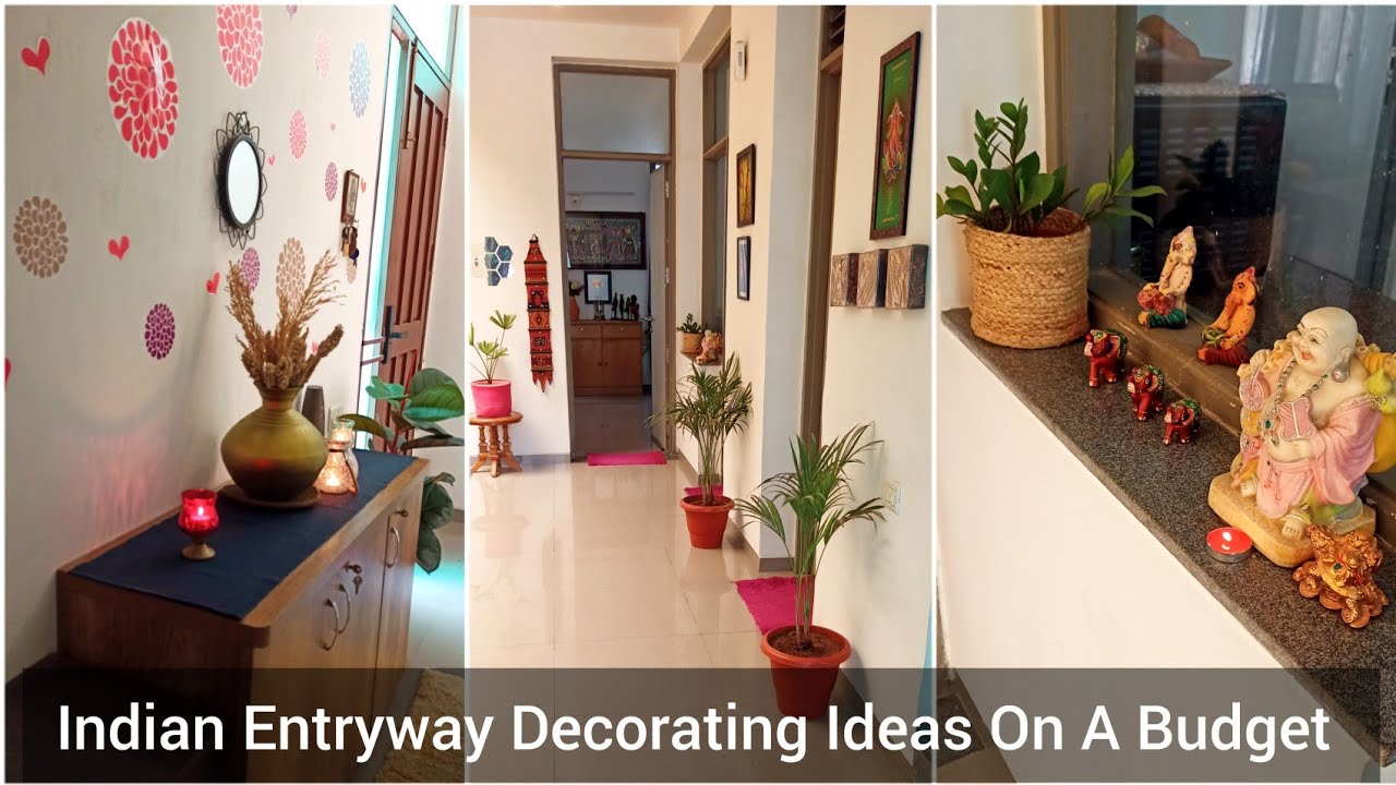 Indian Entryway Decorating Ideas On A Budget 😍 ||Main Entrance Decoration Ideas