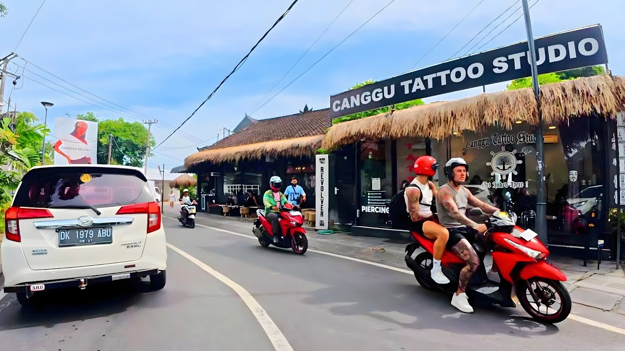 🇮🇩 BALI • Road Trip: Enjoying the Vibe from Batu Bolong Street to Subak Canggu street • INDONESIA