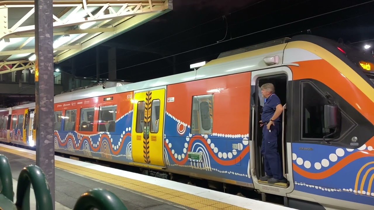 Queensland Rail’s NGR 701 Ipswich Service Departing Redbank Station