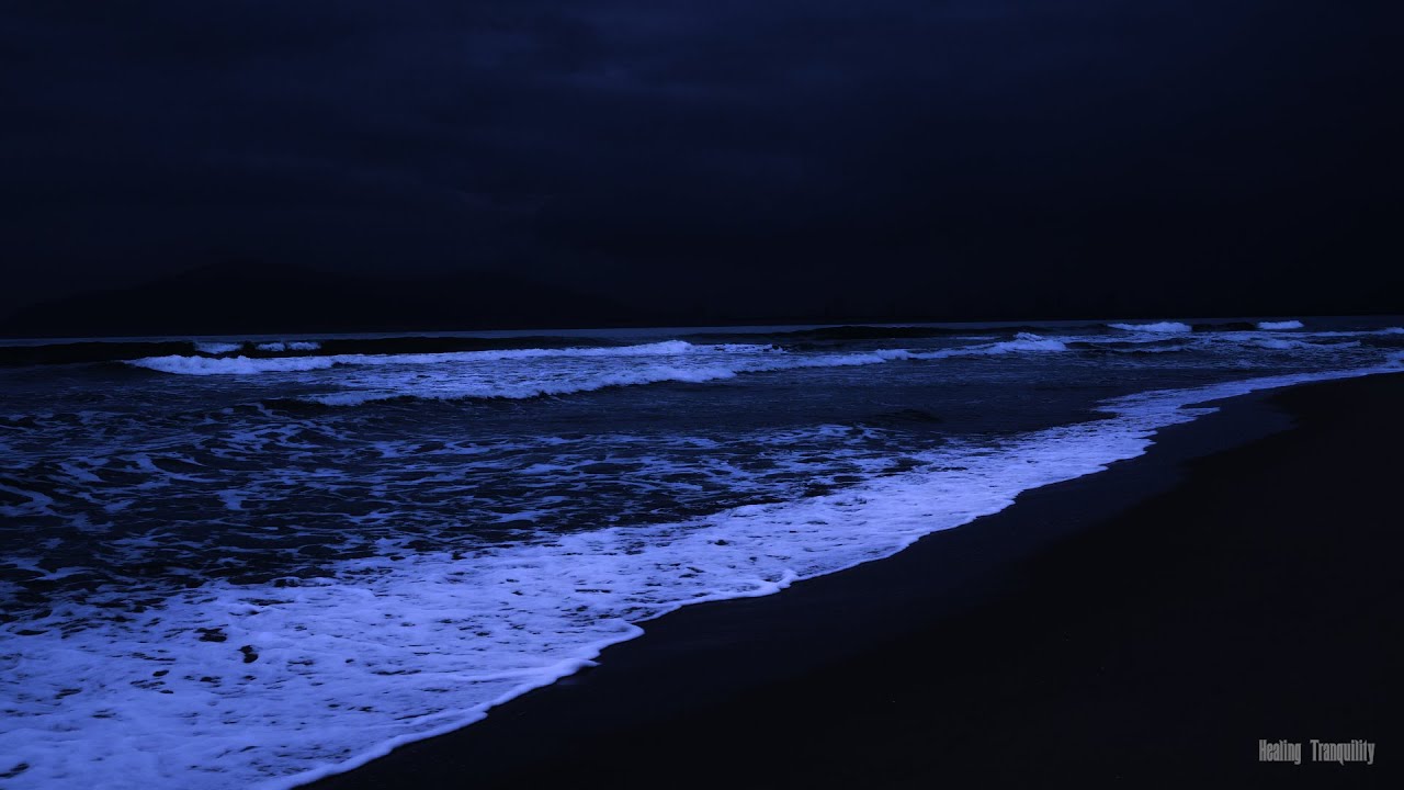 Sleep Deeply And Peacefully 💤 Melt Away Stress, Find Instant Relief🌛 Ocean Sounds for Deep Sleep