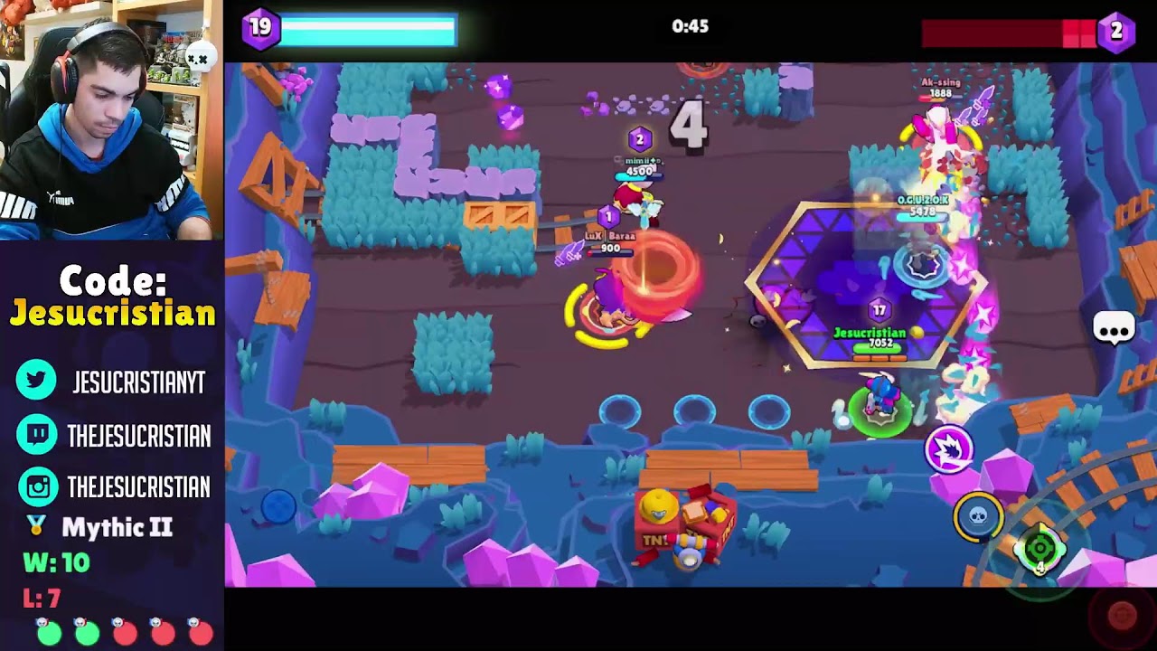 BRAWL STARS: PUSH RANKEDS ROAD TO MASTERS! ESTAMOS EN M1 (Por ahora)