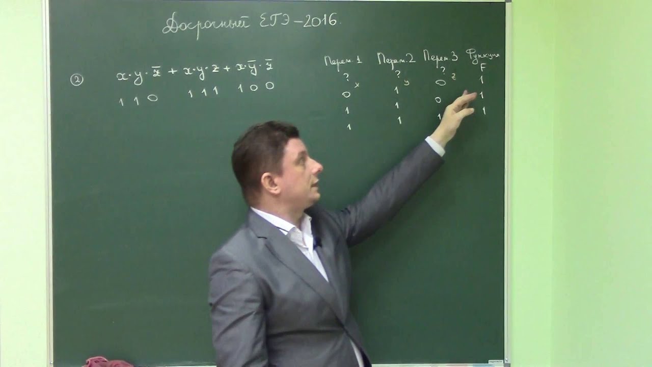 Задания 2, 17, 18, 23 (логика) досрочного ЕГЭ−2016 по информатике