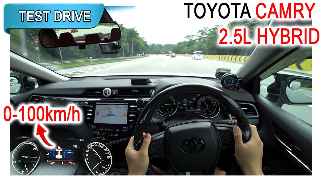 Part 1/2 | Toyota Camry XV70 Hybrid Ascent Sport | Malaysia #POV [Test Drive] [CC Subtitle]
