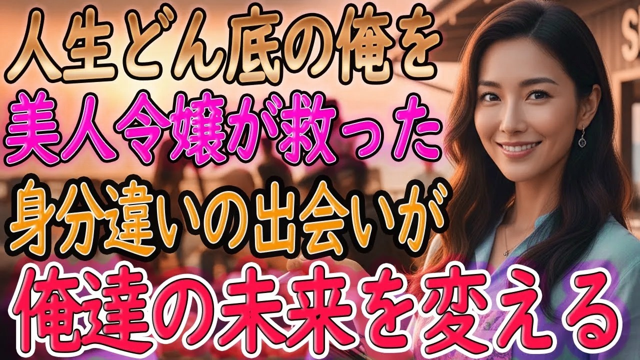 【馴れ初め】経営も人生もどん底だった俺が、酔った美人令嬢を家まで送った夜。ボロ車で送ってやると→美人令嬢「優しくしてくれる？」【朗読】