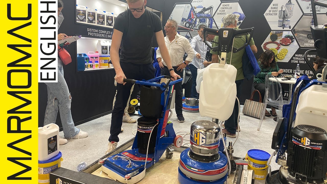 Exclusive HG Hyper Grinder: Innovations and Surprises at Marmomac 2023!