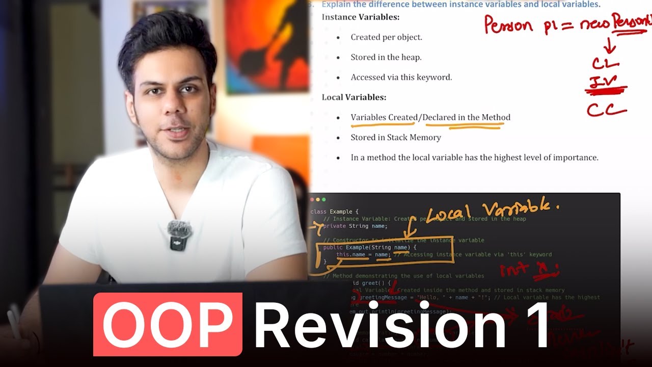 Stop Failing OOP Questions in QA Interviews  | OOP Revision Lec 1 🔥