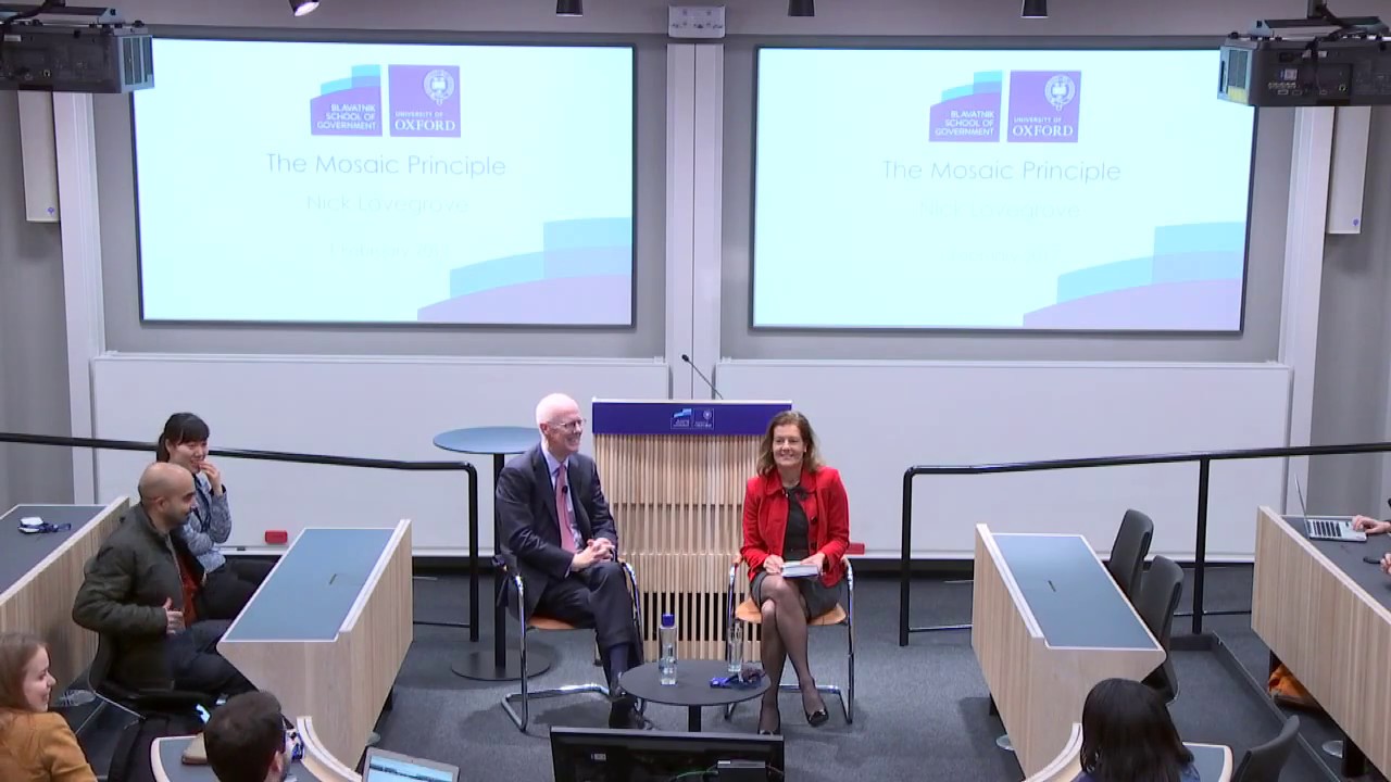 Book launch: The Mosaic Principle