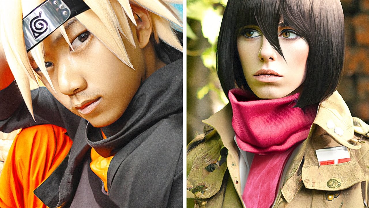 Qué pasaría si los personajes de animé fueran personas reales