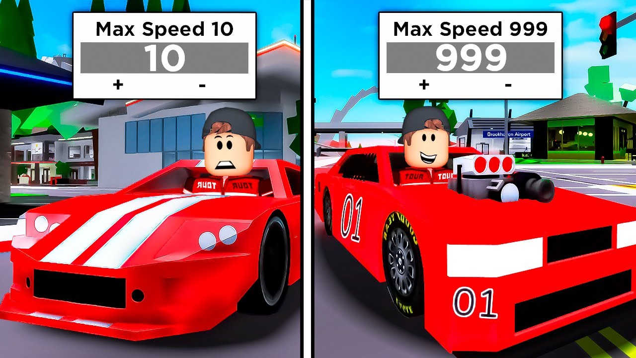 Upgrading SLOWEST to FASTEST Racecar!! (Brookhaven RP)