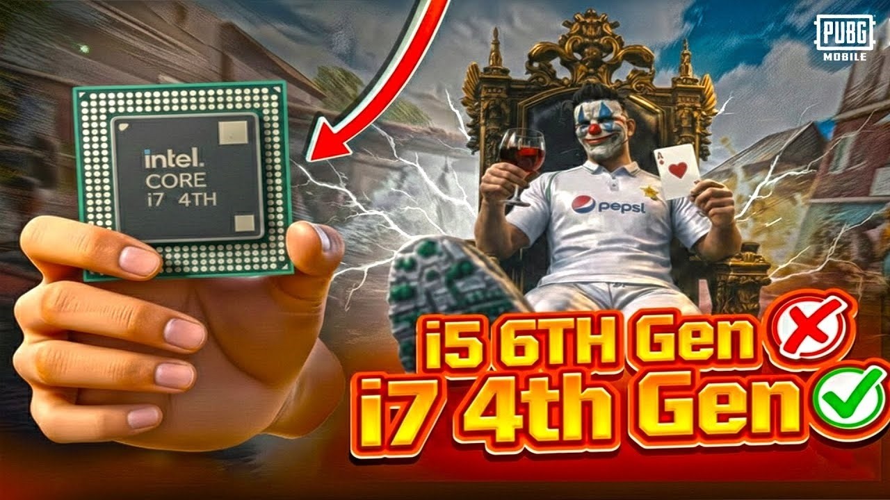 This Is Why I Chose i7 4th Gen over i5 6th Gen! ✅ PUBG Mobile Gameloop Performance Test 🚀