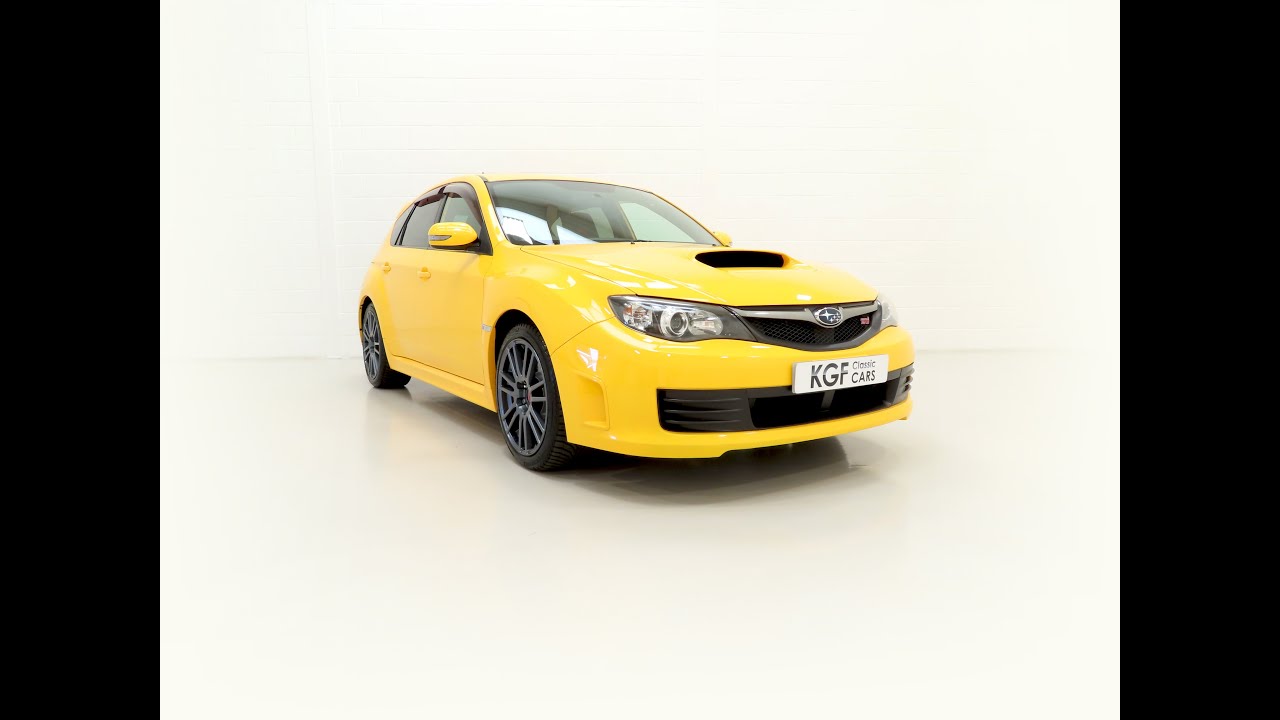One of 900 Limited Edition Subaru Impreza WRX STI Spec C in Exclusive Sunrise Yellow - SOLD!