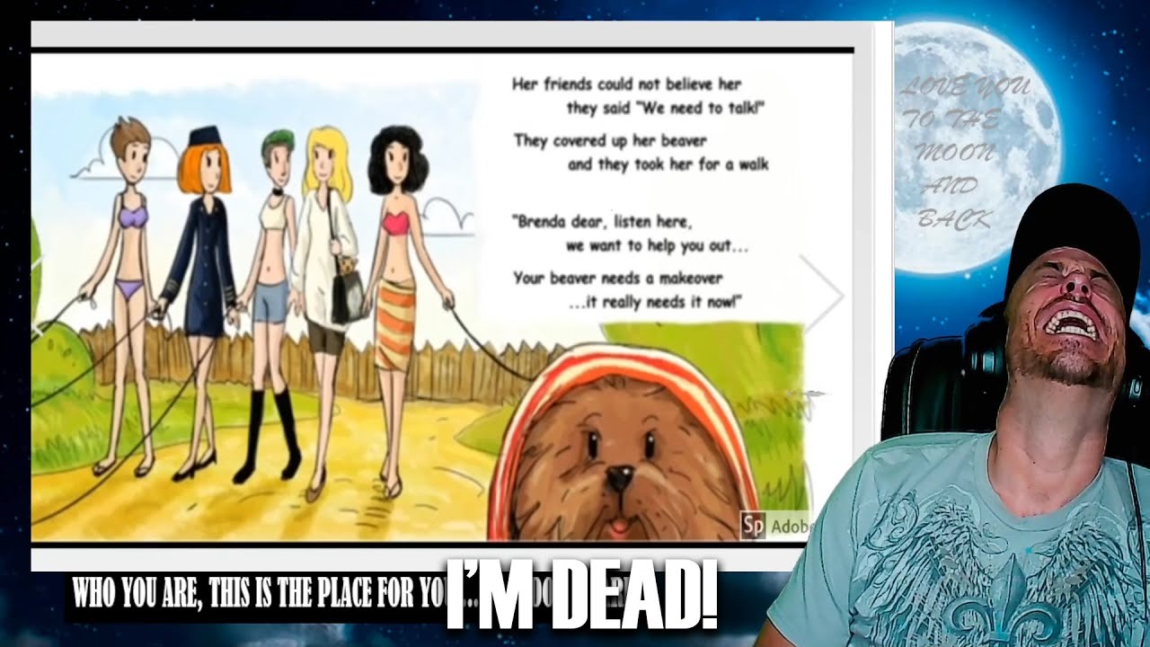 Brenda’s Beaver Needs A Barber Reaction!