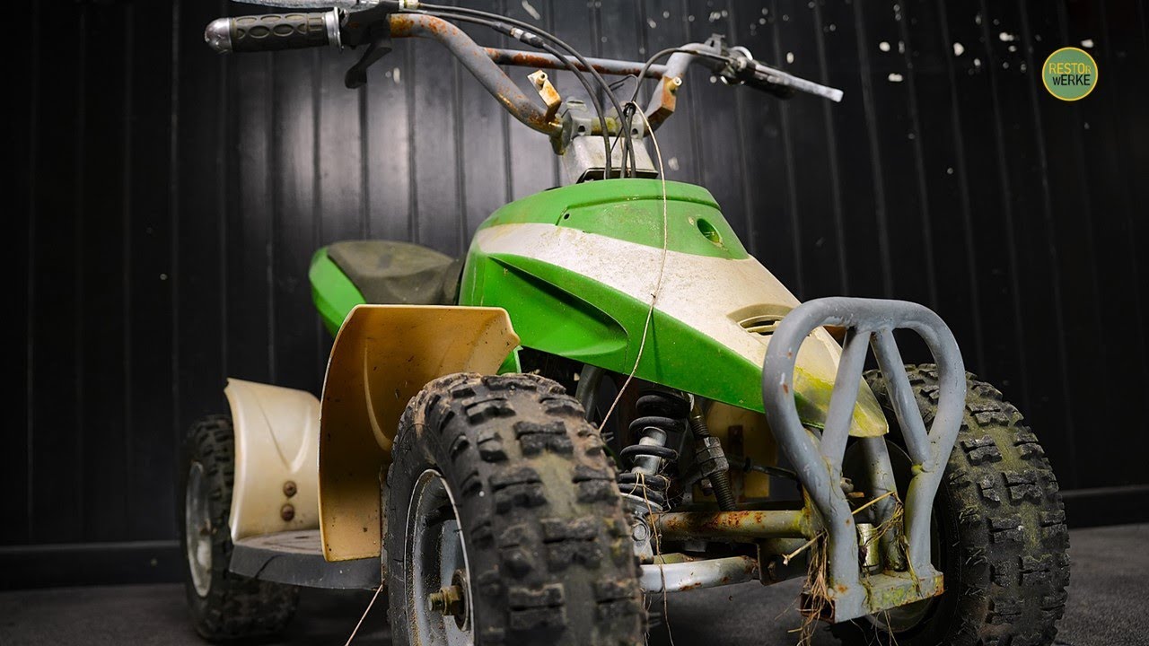 Найден на свалке - Полная реставрация квадроцикла ATV 50cc