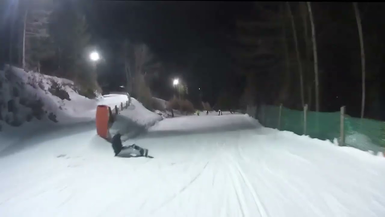 Semmering Hirschenkogel  Piste 1 Familienabfahrt  Nachtbetrieb