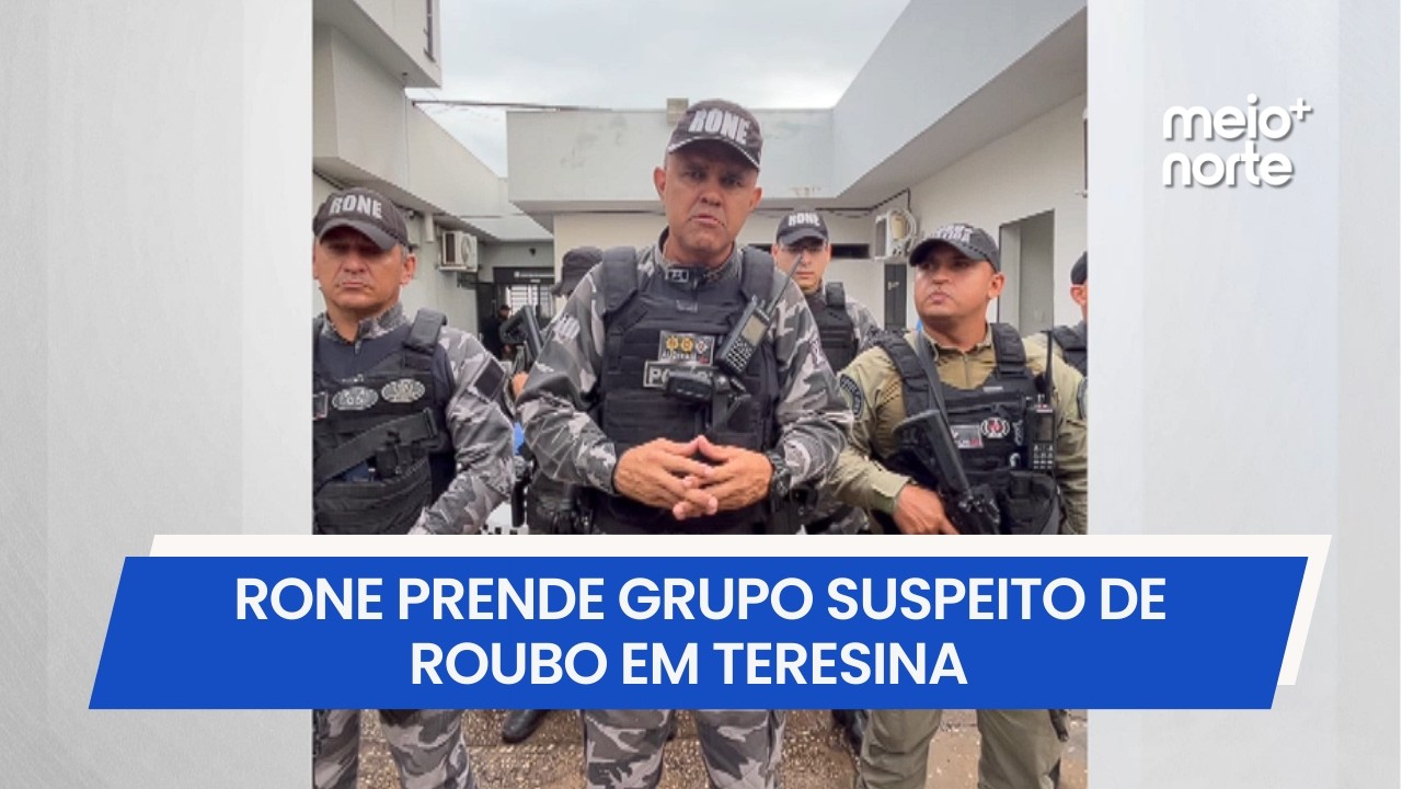 Grupo é preso suspeito de praticar roubos na Zona Leste de Teresina | Meio Norte
