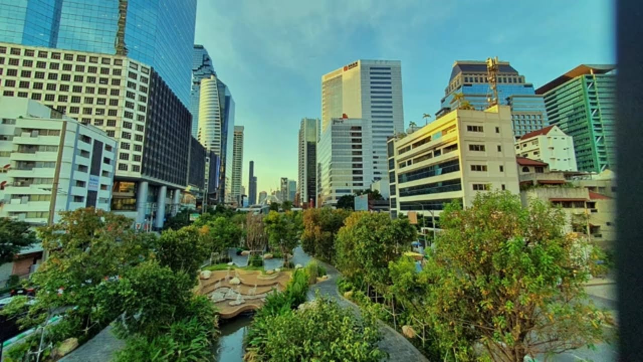 Bangkok's Newest Park, Chong Nonsi Canal Park (2022-11-04)