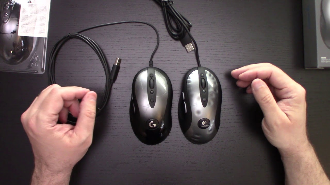 Logitech MX518 Legendary Mouse Unboxing and First Impression