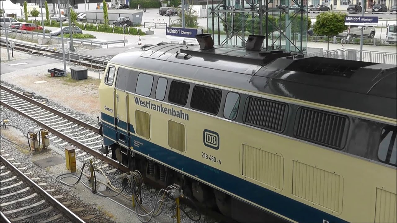 218 402, 218 460-(Conny)- und E 40 128, der Tag nach dem SOB-Jubil&auml;um, 26.Mai 2019