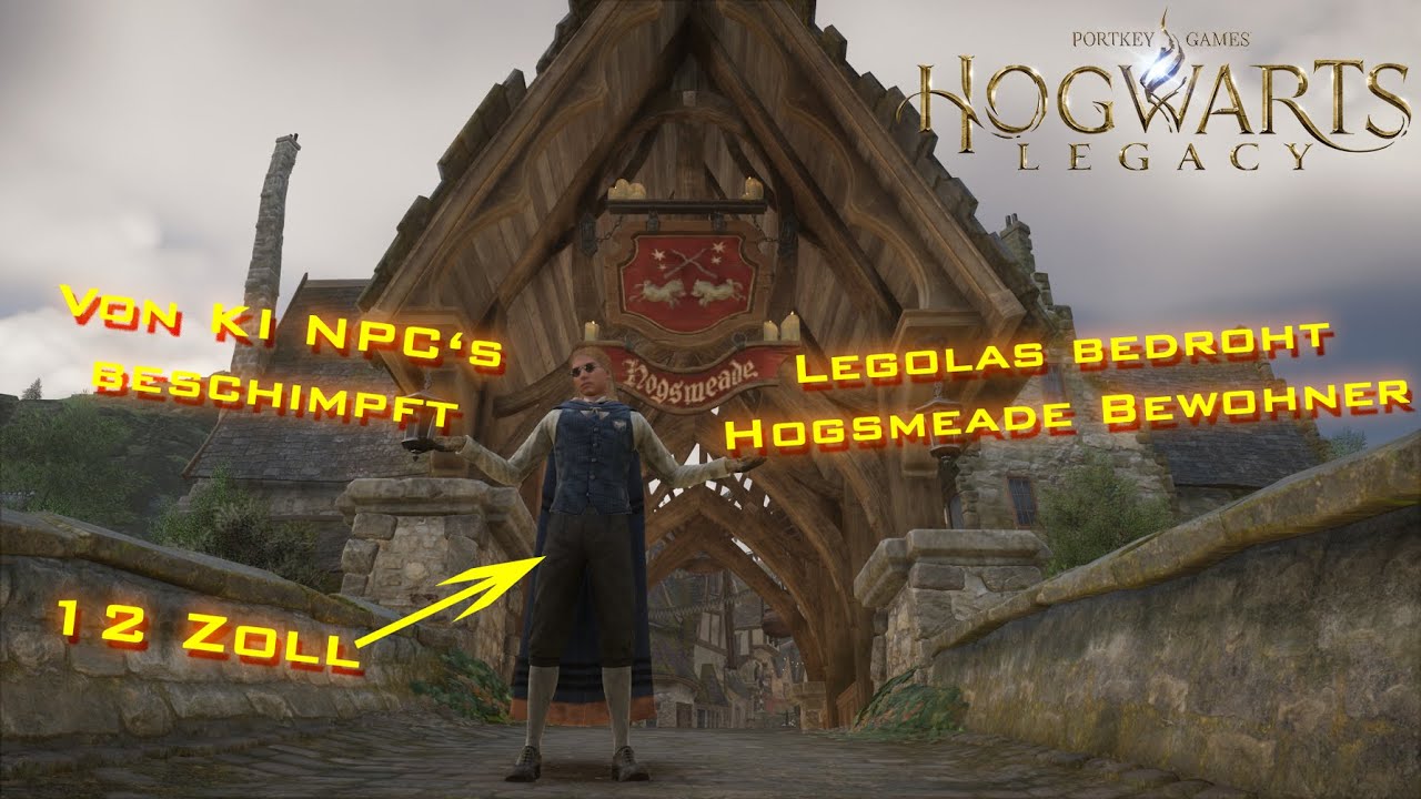 Legolas hat einen Steifen 12 Zoll Schwarzdorn Zauberstab erhalten - Hogwarts Legacy - 05