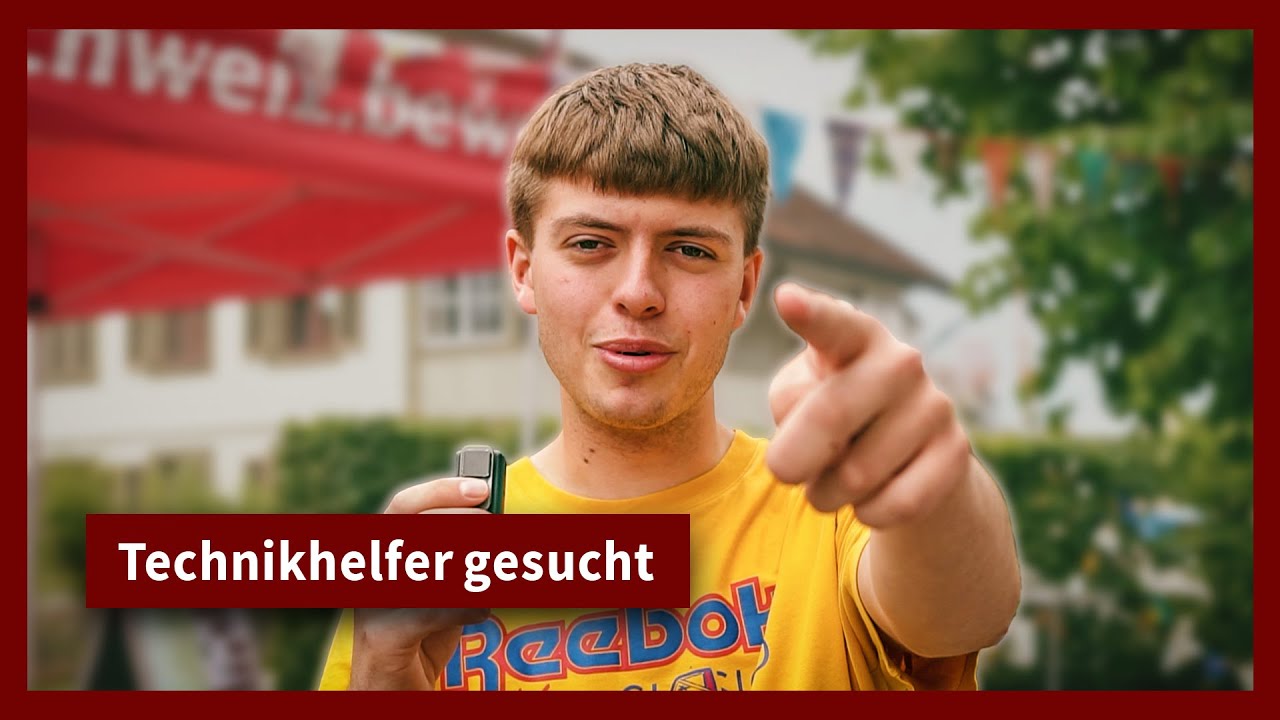 Technikhelfer gesucht! [UND Generationentandem]