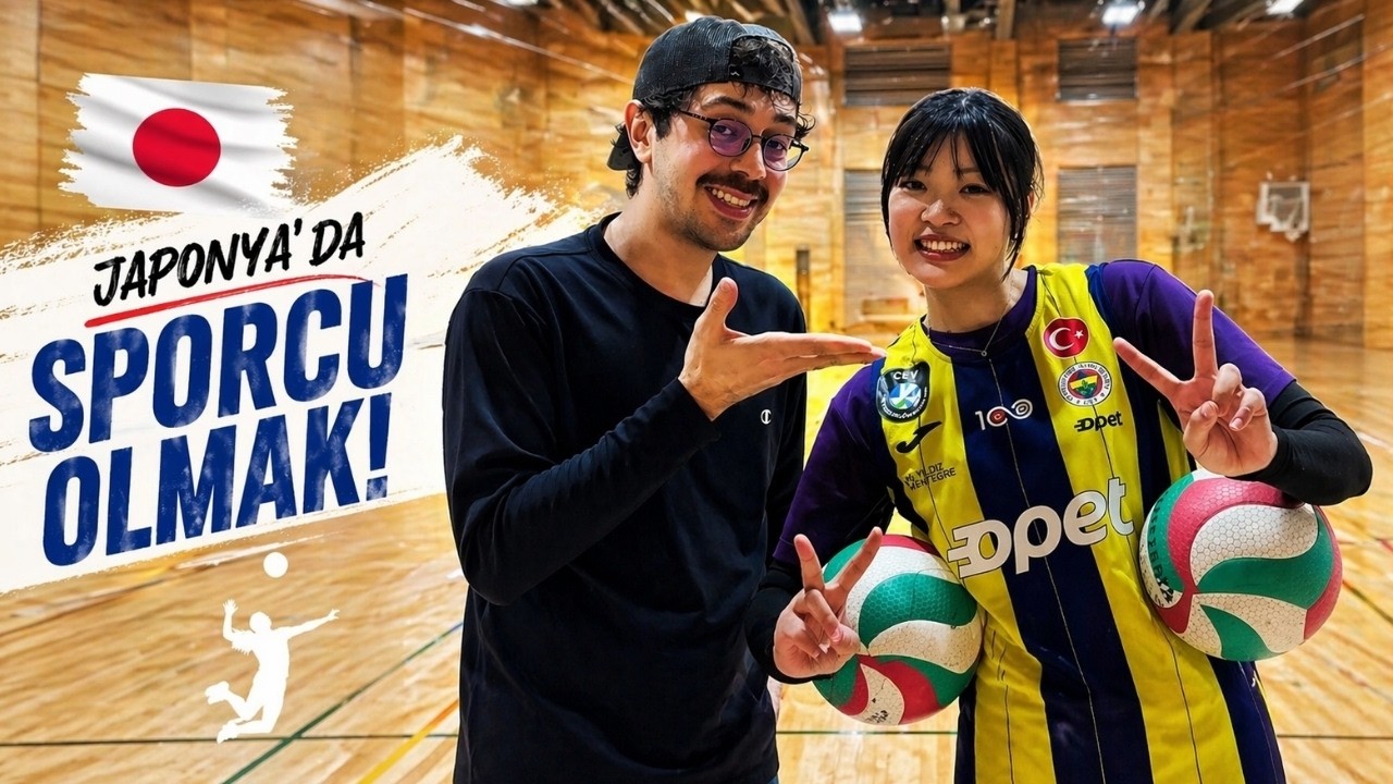 Japonya'da Sporcu Olmak / Japon Voleybolcular Beni Şaşırttı! 🇯🇵🏐