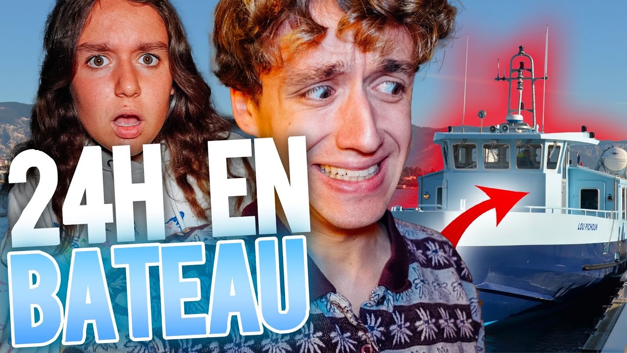 24H SUR UN BATEAU ! IL COULE ?? - PINK LILY (COMPILATION)