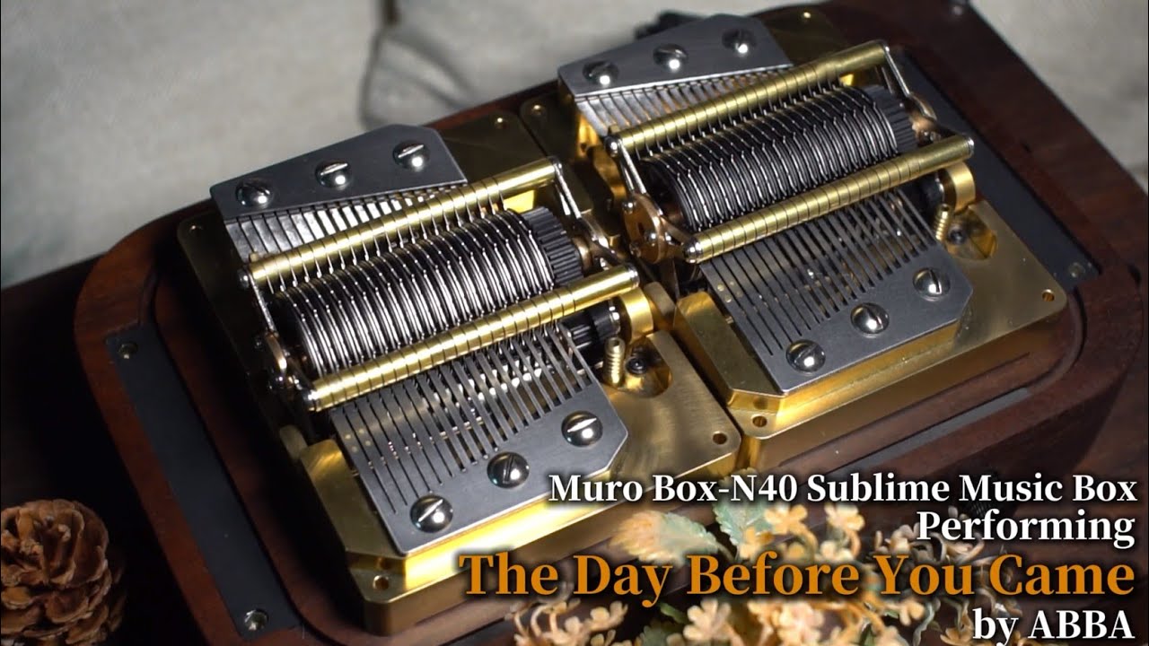 【ABBA】The Day Before You Came | Muro Box-N40 Sublime Music Box Performance