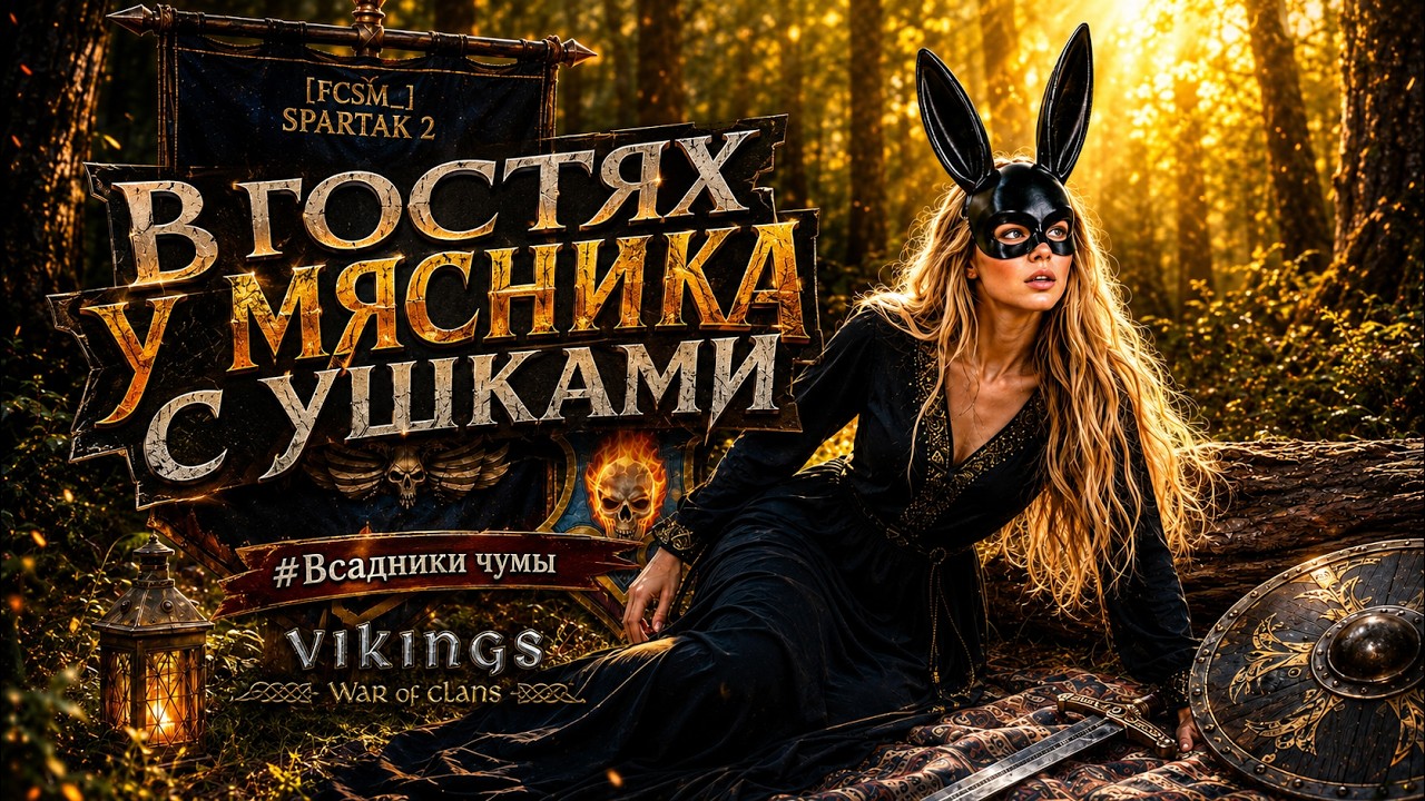 🔴В гостях у Мясника с Ушками! #Всадникичумы #sintizzzator #vikingswarofclans #vikings