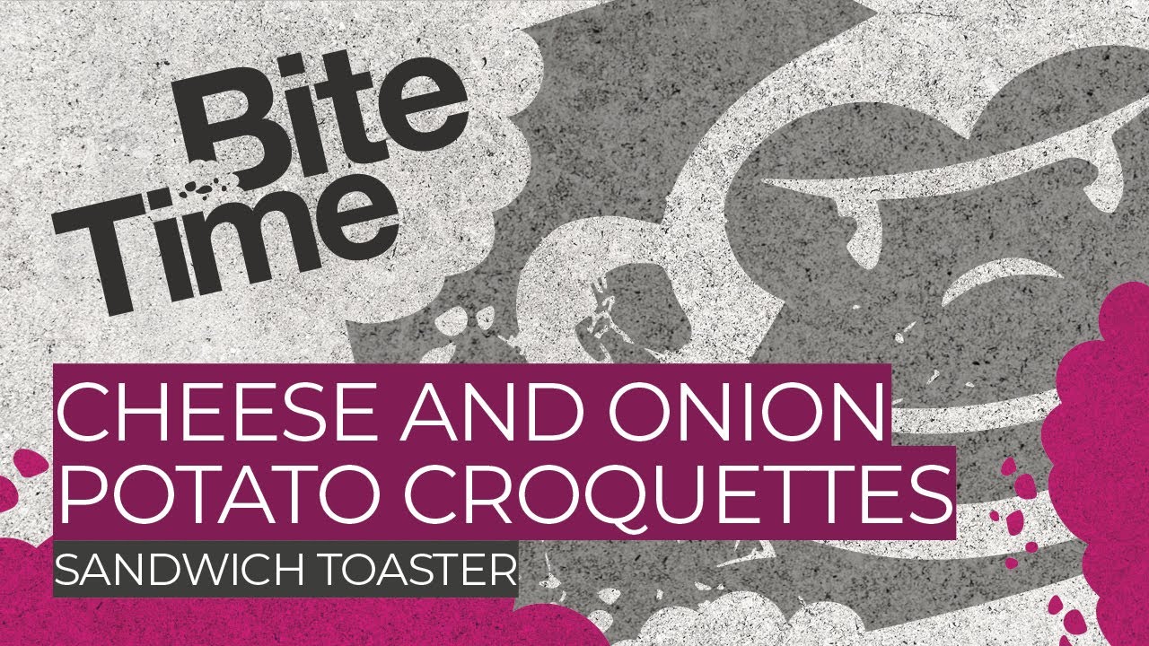 CarpTV do Cheese & Onion Potato Croquettes in the RidgeMonkey Deep Fill Sandwich Toaster