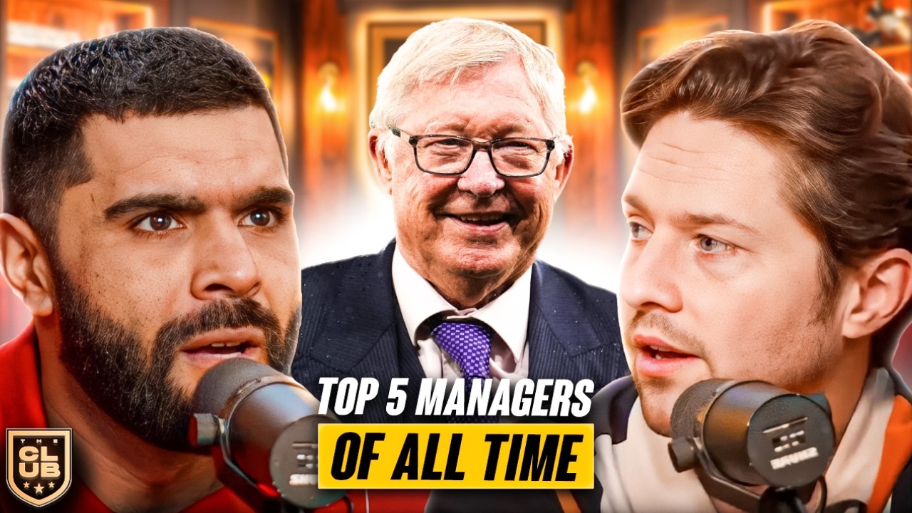 Ranking The Top 5 Managers Of All-Time!