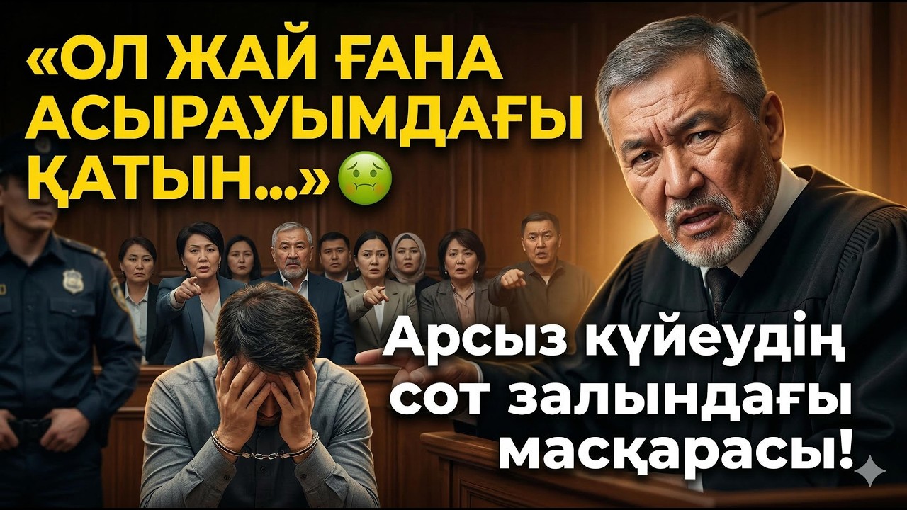 Сот залындағы масқара: Опасыз күйеудің өтірігін өз балалары әшкереледі!
