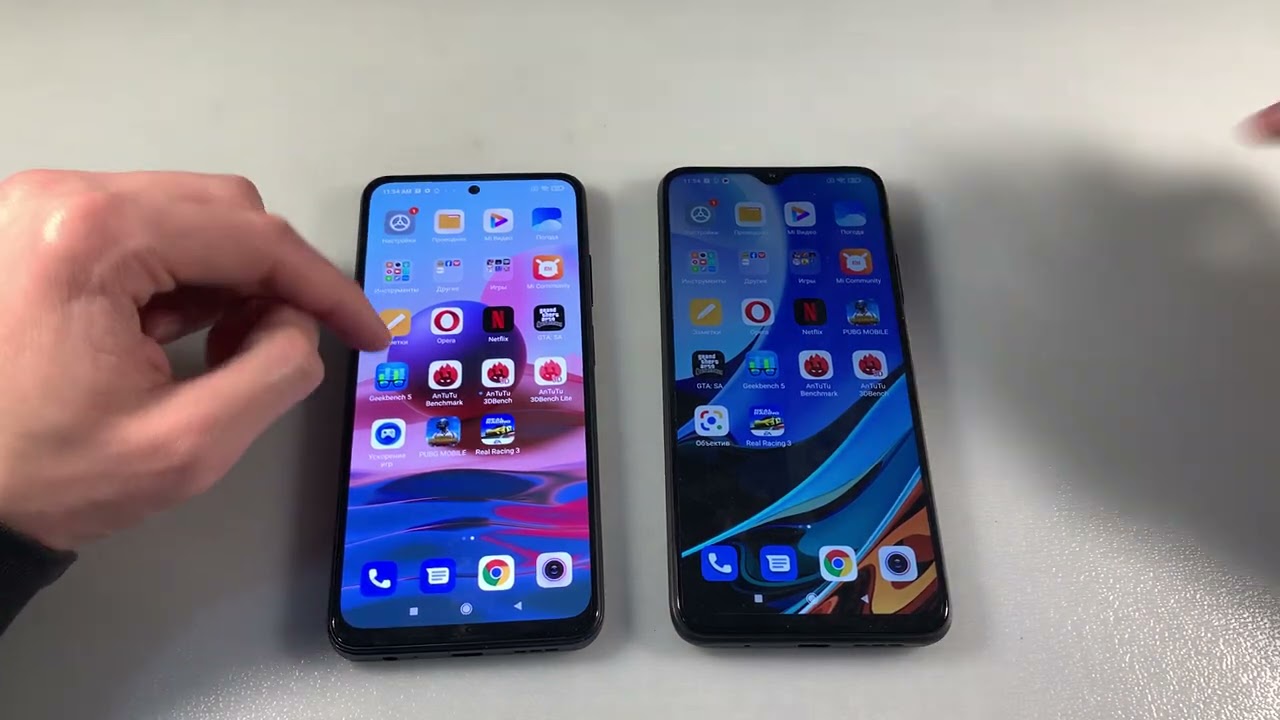 Xiaomi Redmi Note 10 vs Xiaomi Redmi 9T
