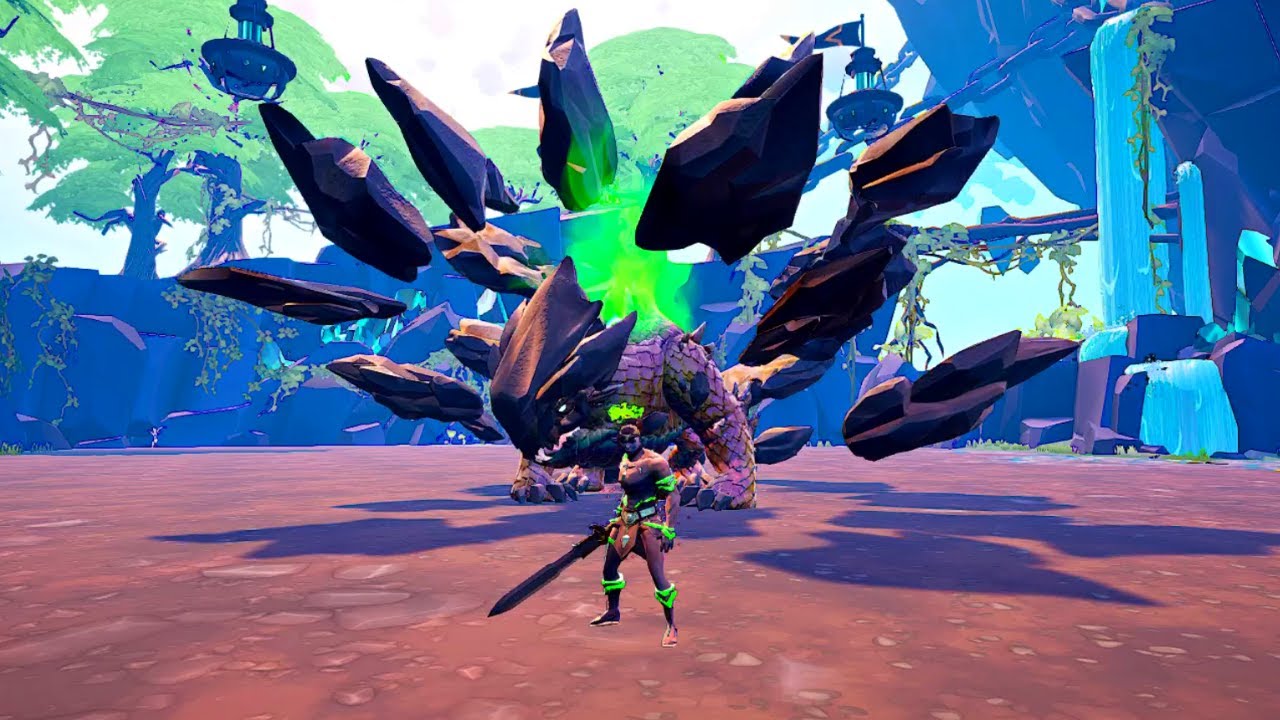 Dauntless Rockfall Skarn Trial - Easy Top 100 Solo Sword Build