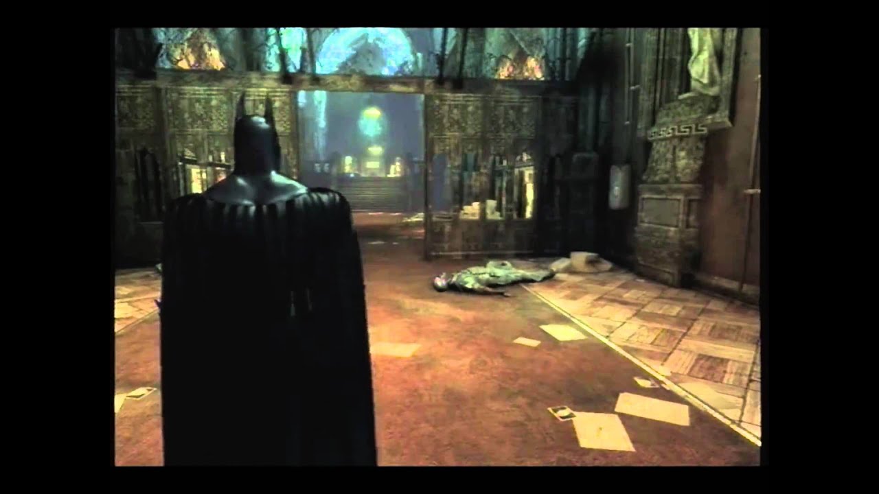 Batman Arkham Asylum Arkham Mansion Joker Teeth