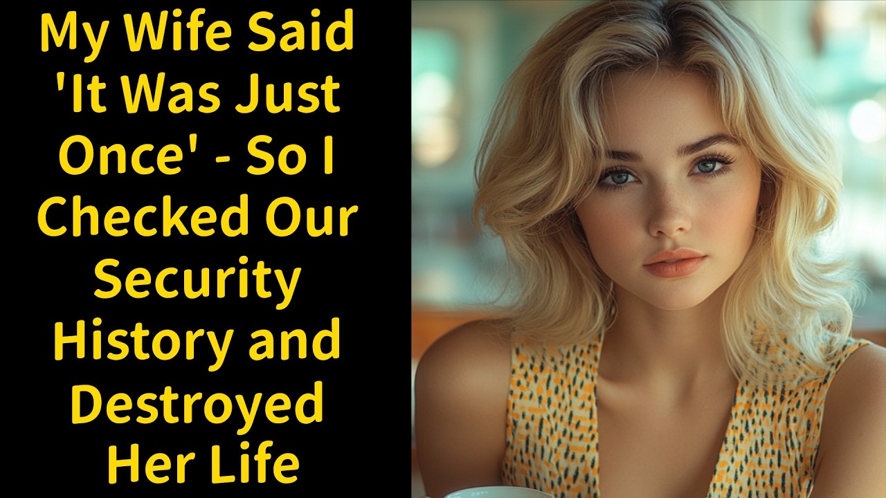 My Wife Said 'It Was Just Once' - So I Checked Our Security History and Destroyed Her Life