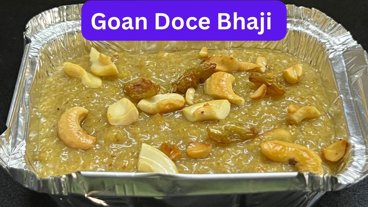 Goan Doce Bhaji / delicious doce bhaji / Yasmin Fernandes Recipes