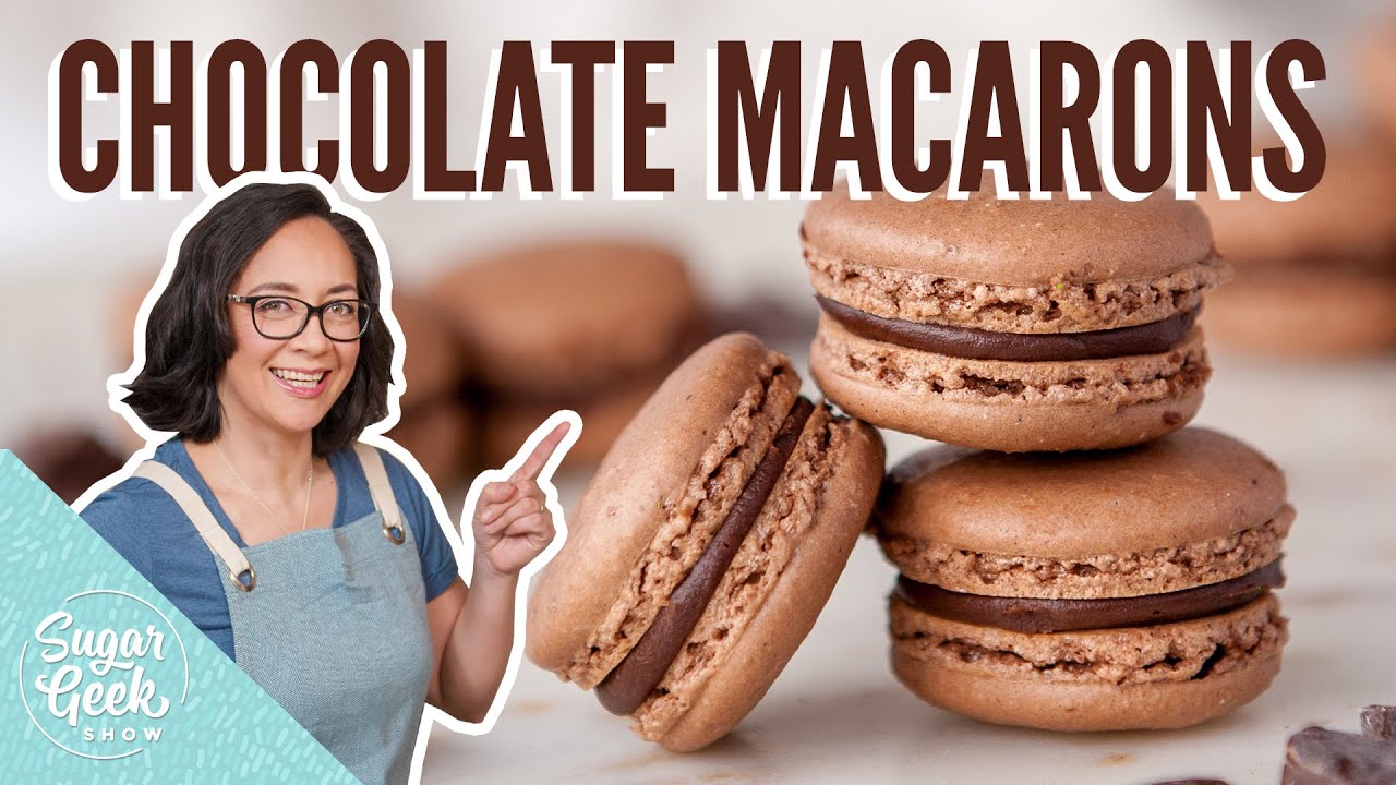 The BEST Chocolate Macaron Recipe