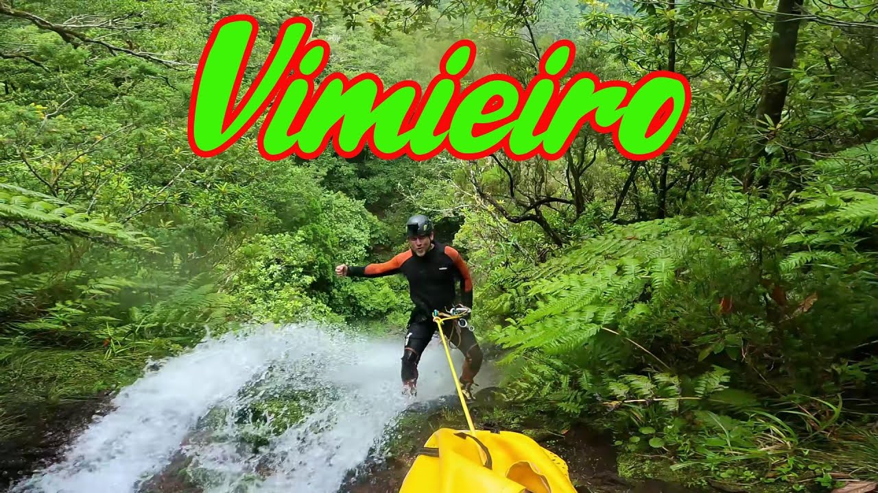 Ribeira do Vimieiro V4A2II - Canyoning Madeira
