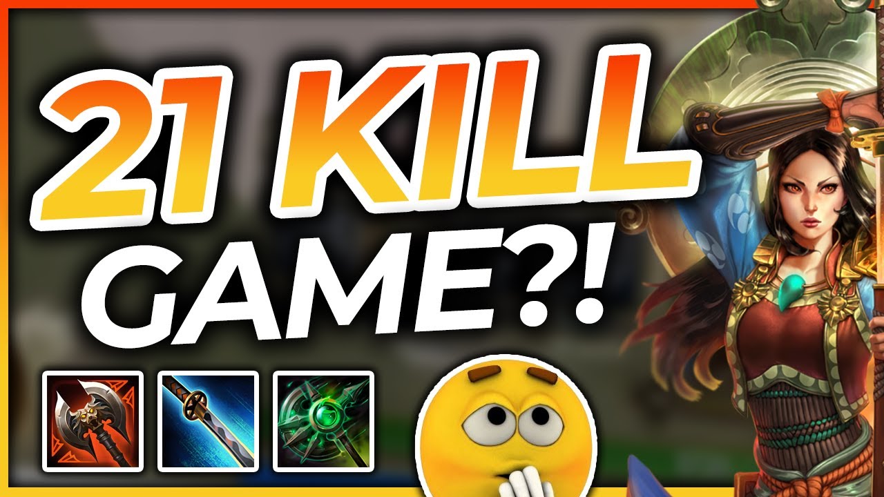 INSANE 21 KILL AMATERASU GAME PROVES SHE'S TOP 5! - GM Solo Ranked