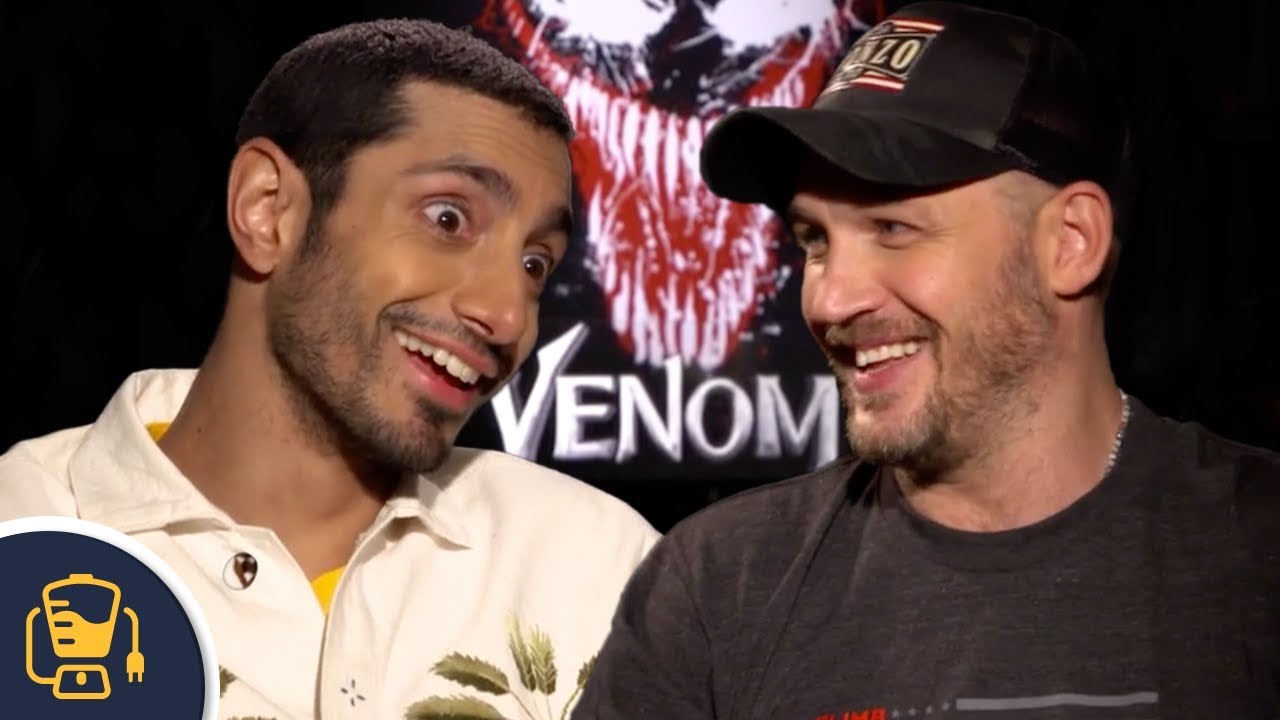 Watch Tom Hardy and Riz Ahmed Have Too Much Fun Talking About Venom