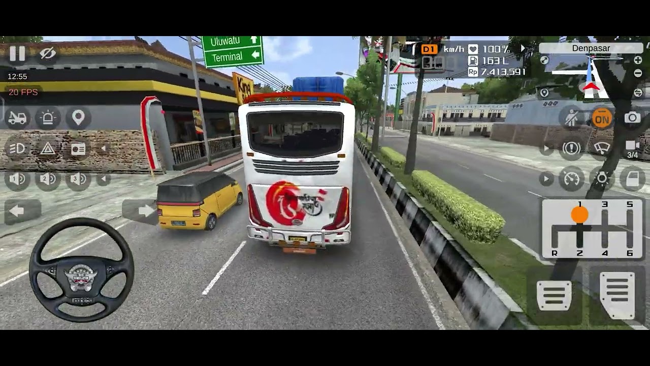  Bus simulator indonesia game Highspeed 